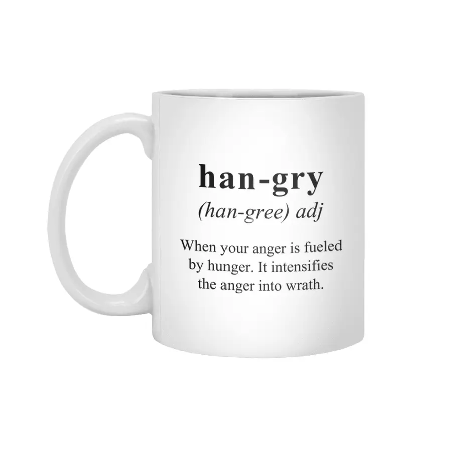 Hangry Beyaz Kupa