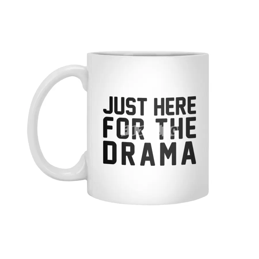 Here for the Drama Beyaz Kupa