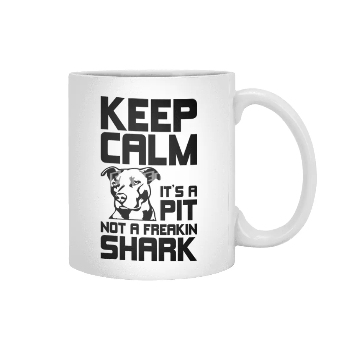 Keep Calm - It's A Pit Beyaz Kupa