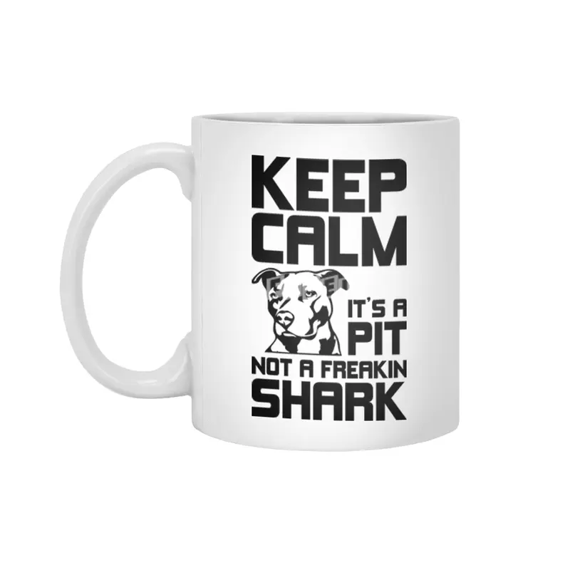 Keep Calm - It's A Pit Beyaz Kupa
