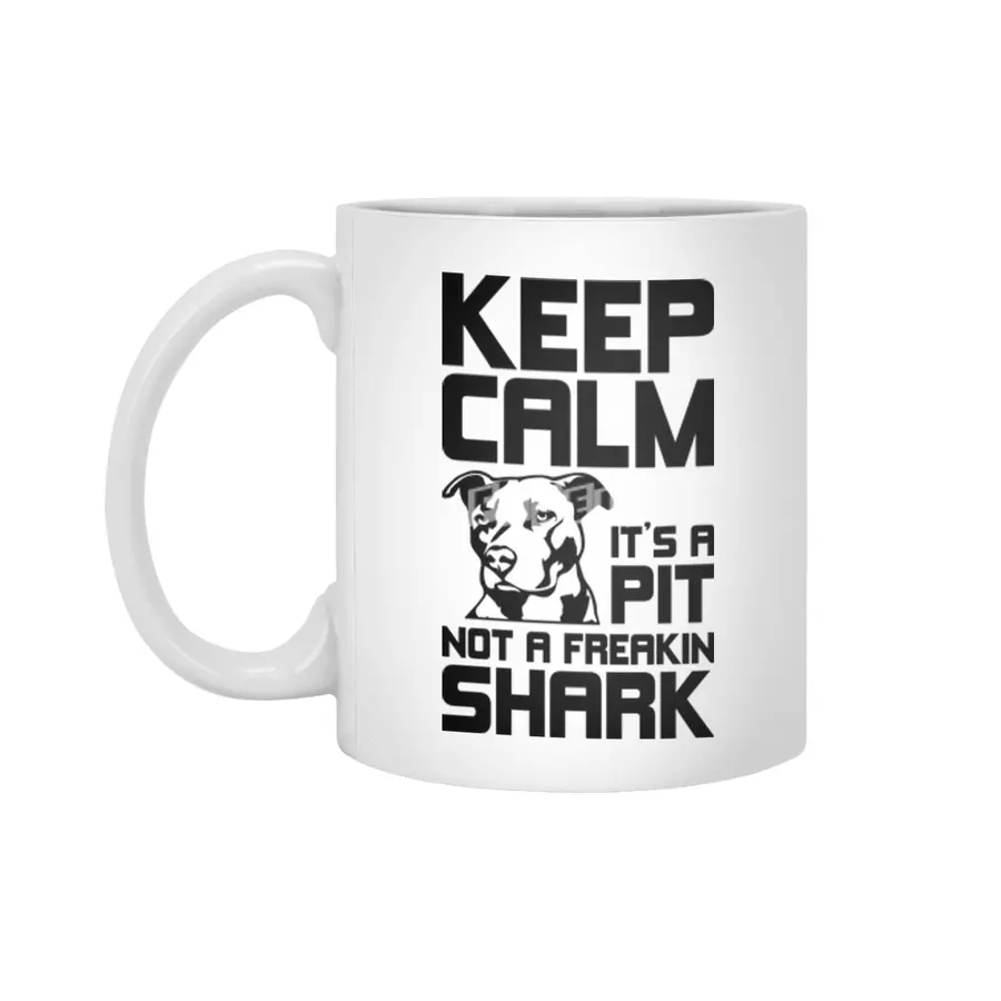Keep Calm - It's A Pit Beyaz Kupa