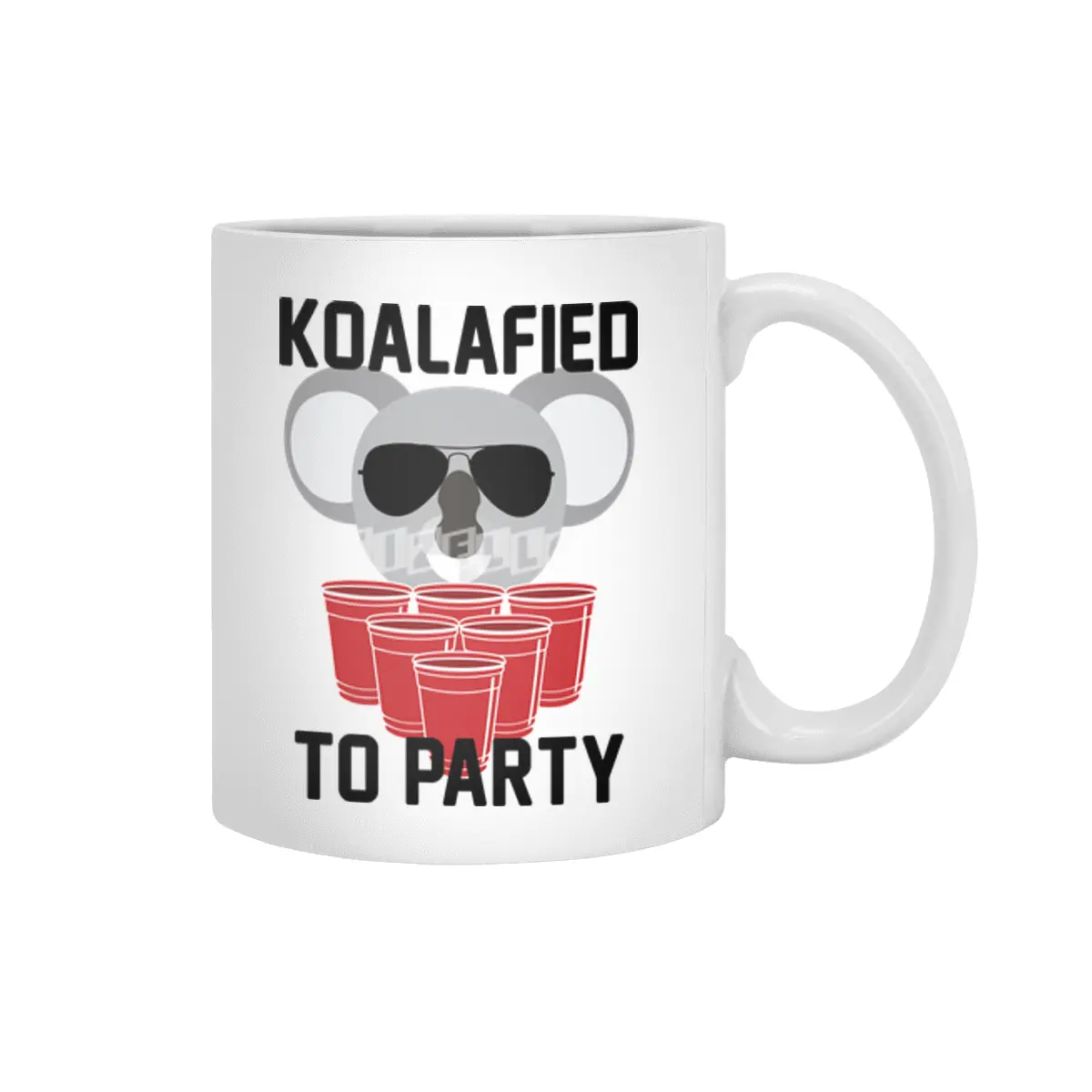 Koalafied to Party Beyaz Kupa