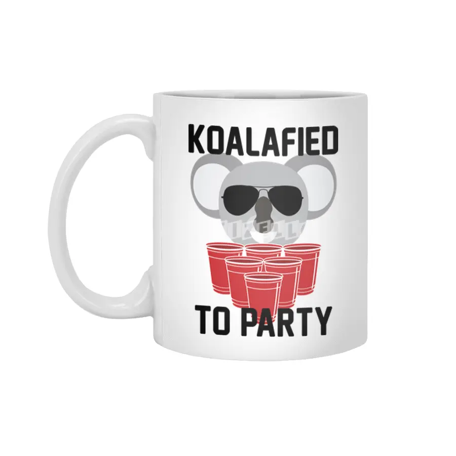 Koalafied to Party Beyaz Kupa