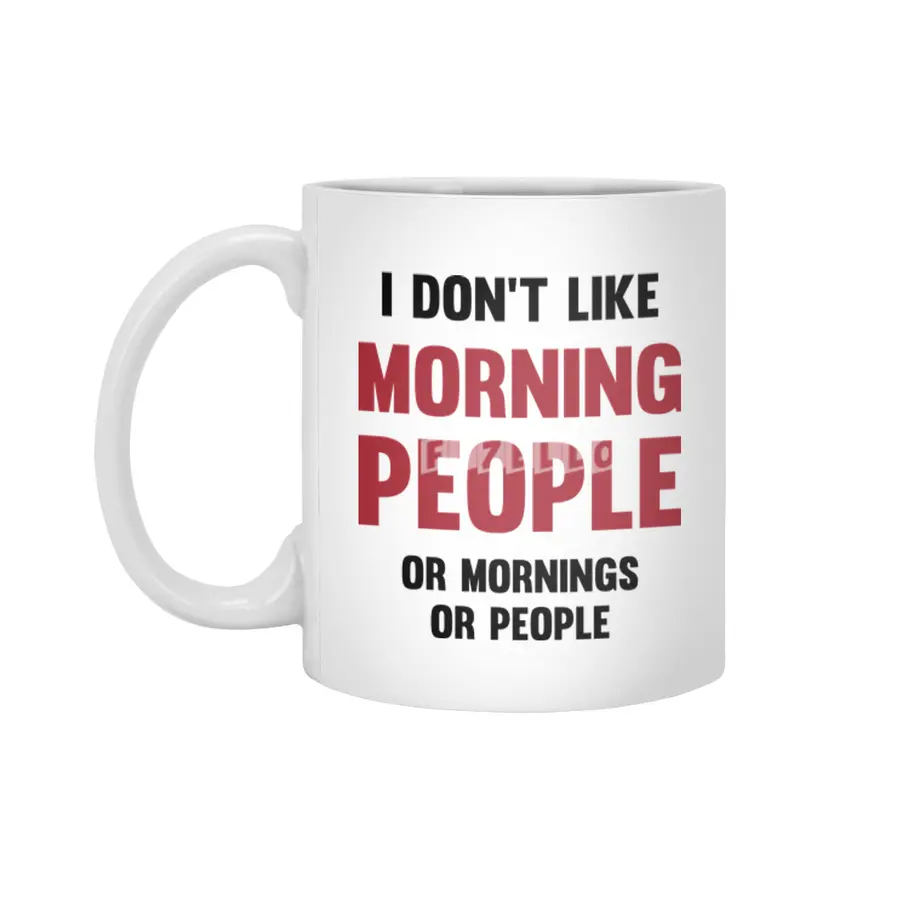 Morning People Beyaz Kupa