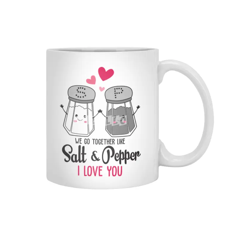 Valentine day, Wedding gifts Beyaz Kupa
