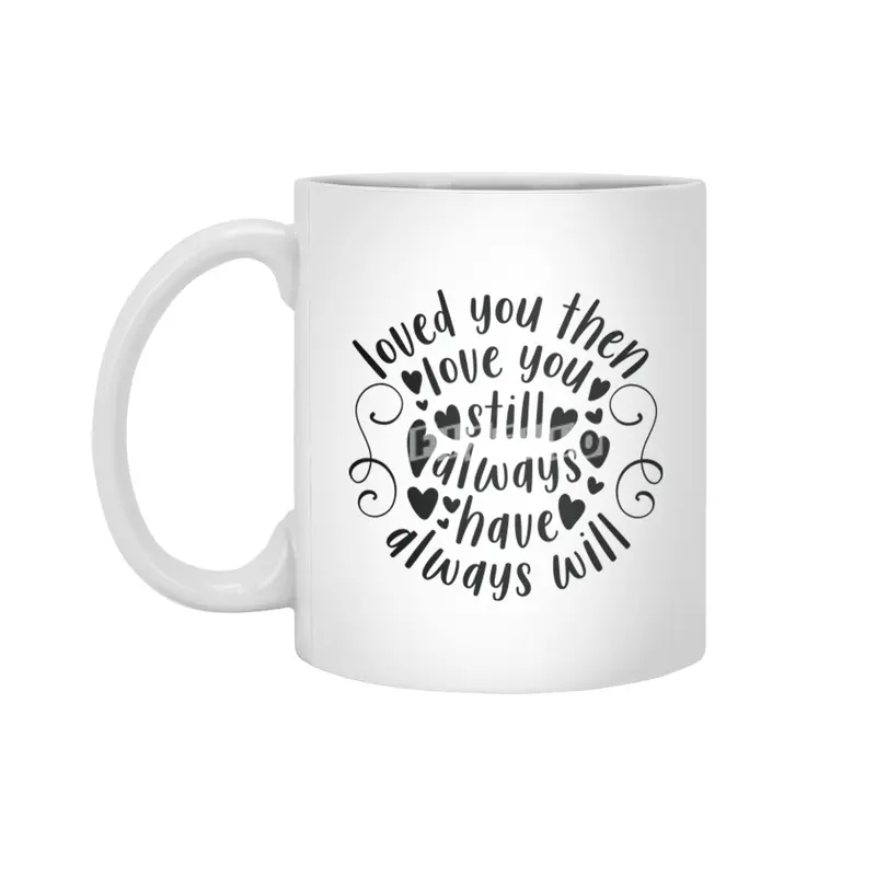 Valentine day, Wedding gifts Beyaz Kupa