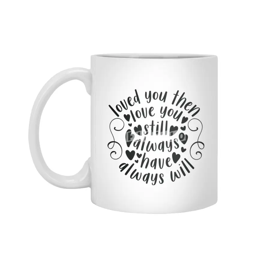 Valentine day, Wedding gifts Beyaz Kupa
