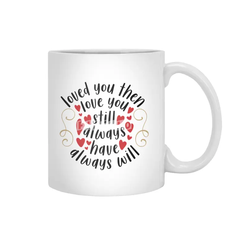 Valentine day, Wedding gifts Beyaz Kupa