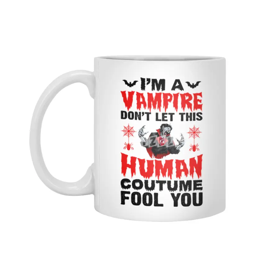 Vampire human Beyaz Kupa