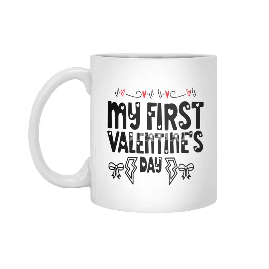 Valentine day, Engagement party & Wedding gifts Beyaz Kupa