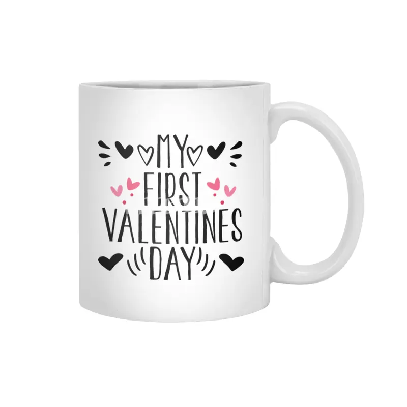 Valentine day, Engagement party & Wedding gifts Beyaz Kupa