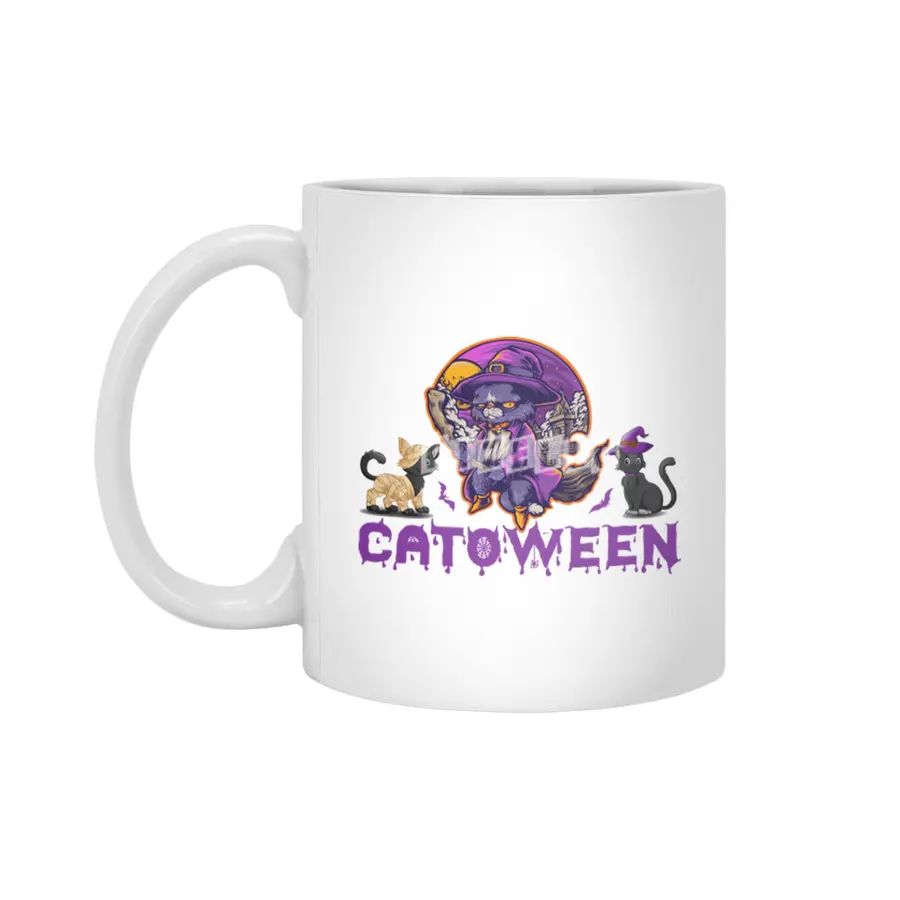 Catoween Beyaz Kupa