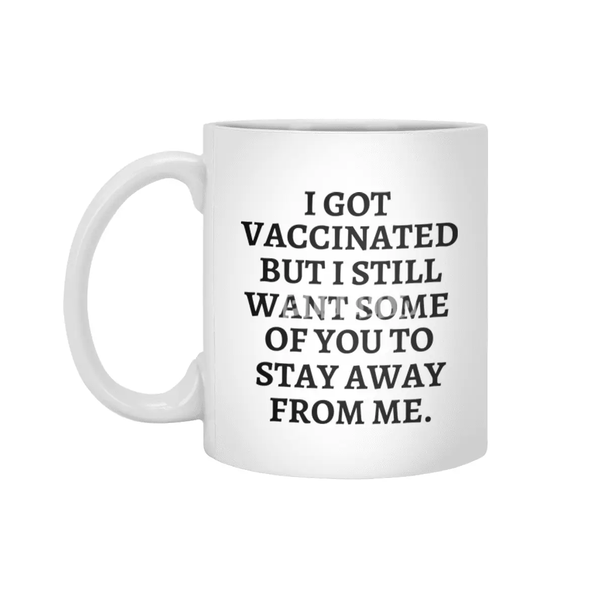 I got vaccinated, pro vaccine, vaccine merch Beyaz Kupa