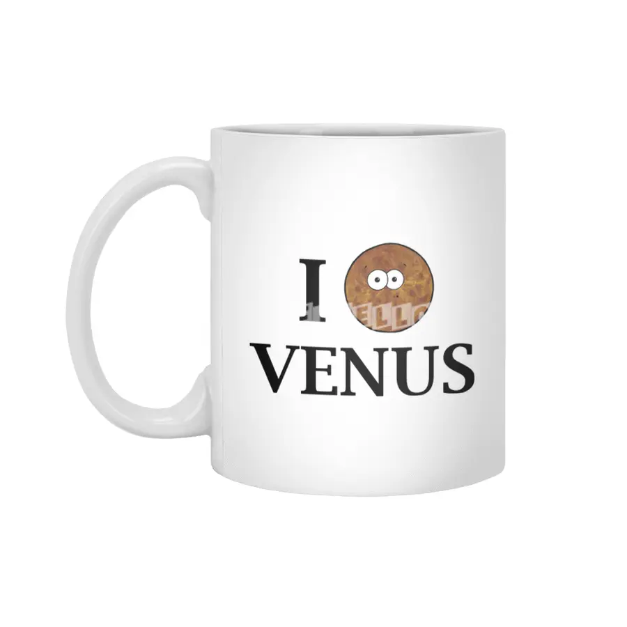 I Heart Venus Beyaz Kupa