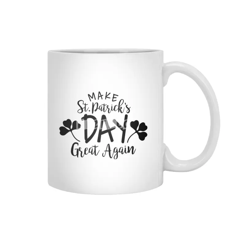 Irish , St. Patrick's Day Beyaz Kupa