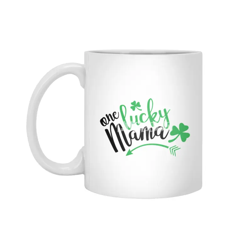 Irish , St. Patrick's Day Beyaz Kupa