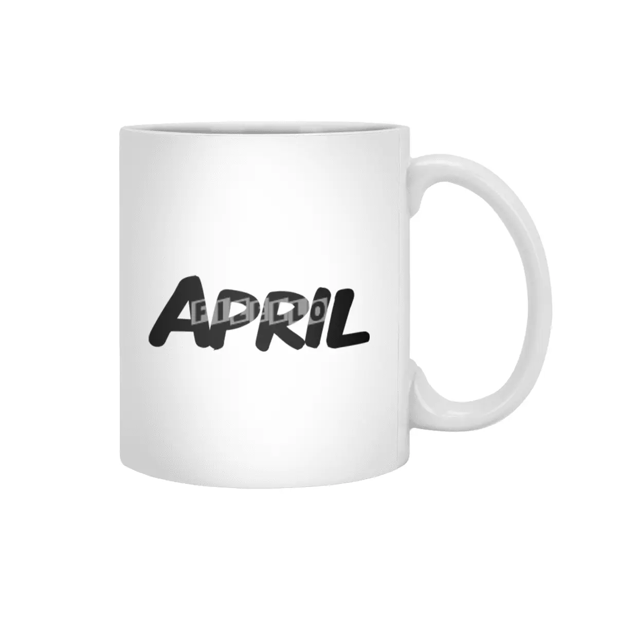 April Beyaz Kupa