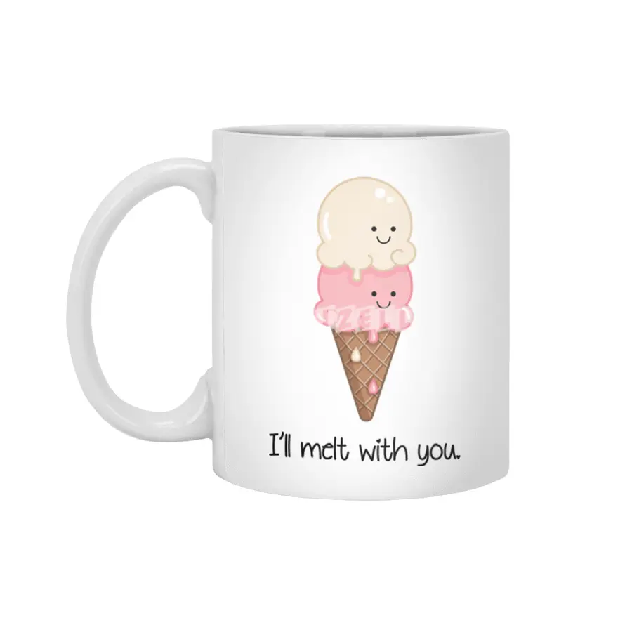 Ice Cream Lovers Beyaz Kupa
