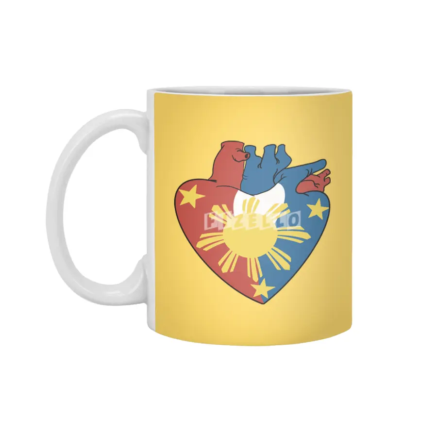 Filipino heart 2 Beyaz Kupa