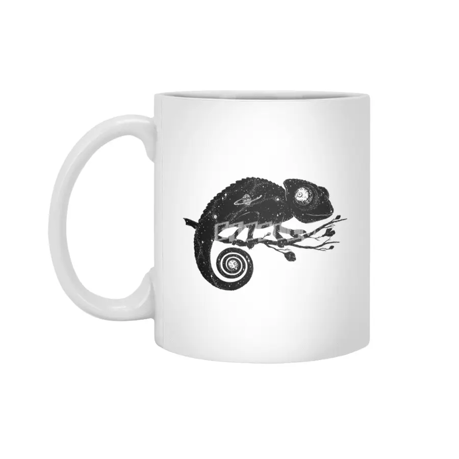 Cosmi-Chameleon Beyaz Kupa