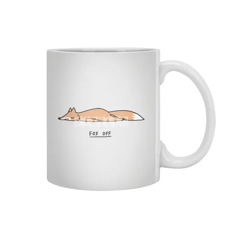 Fox Off Beyaz Kupa