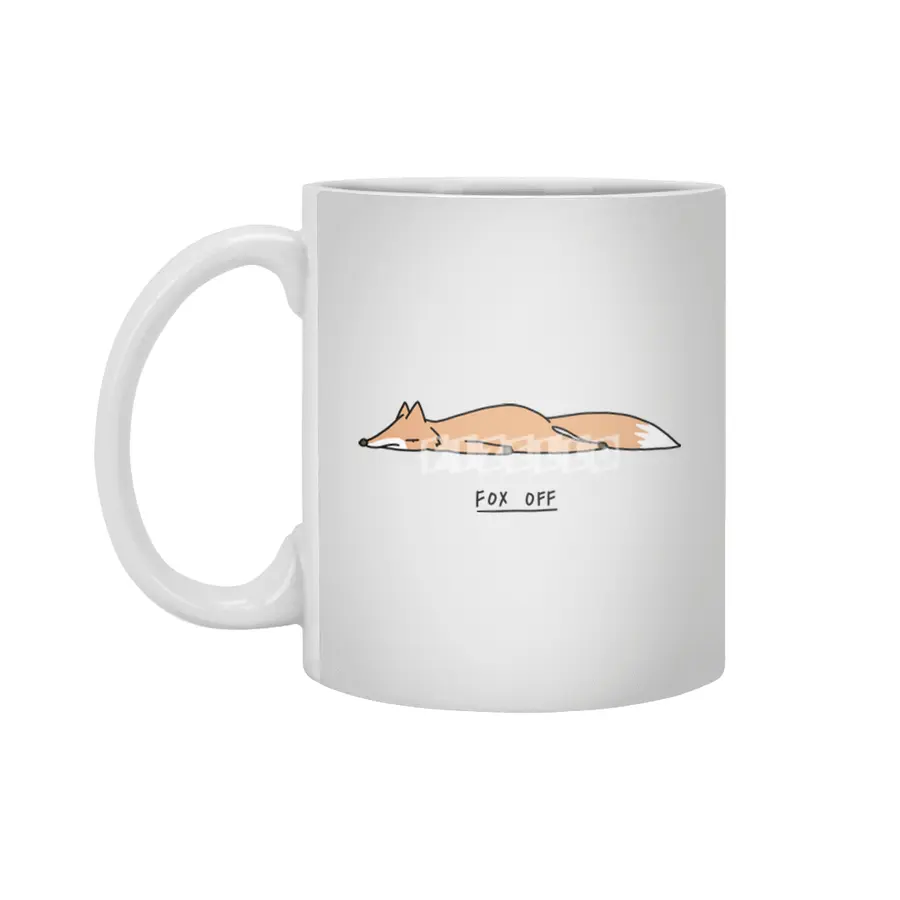 Fox Off Beyaz Kupa