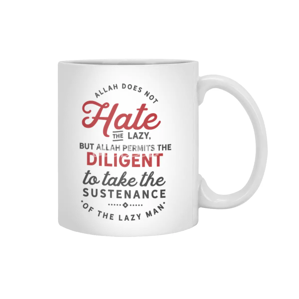 Allah does not hate the lazy Beyaz Kupa