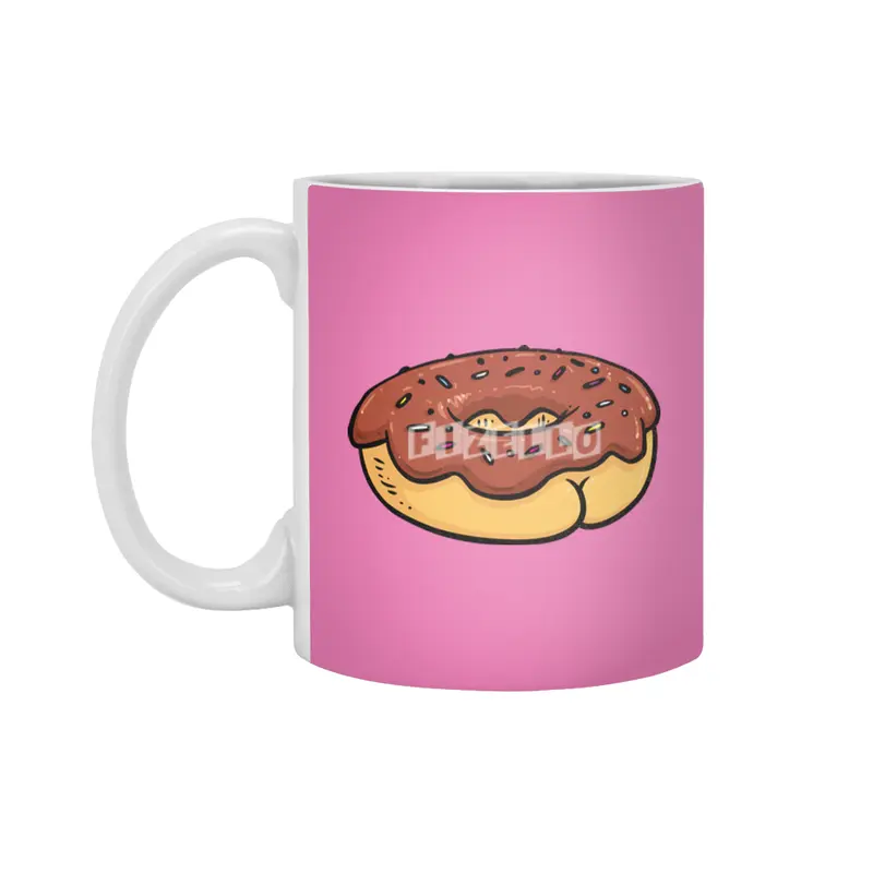Donut Butt Beyaz Kupa