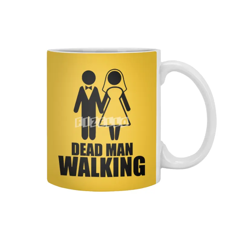 Dead Man Walking Beyaz Kupa