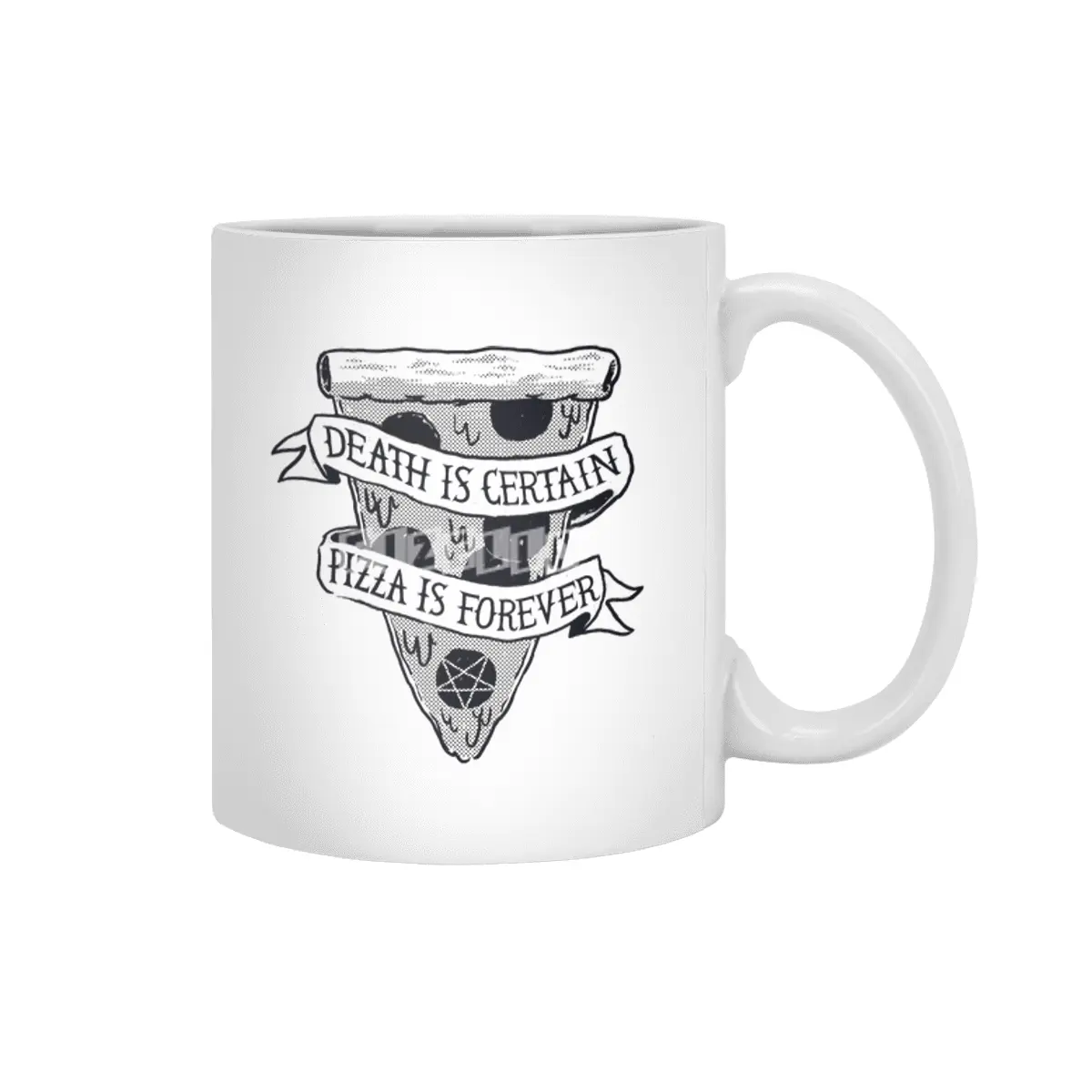 Pizza Is Forever Beyaz Kupa