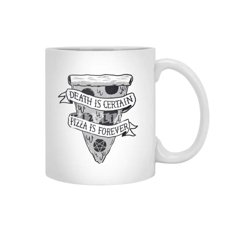 Pizza Is Forever Beyaz Kupa