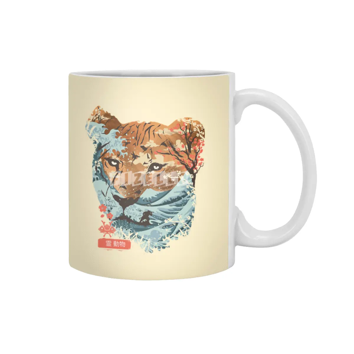 Spirit Animal Tiger Beyaz Kupa