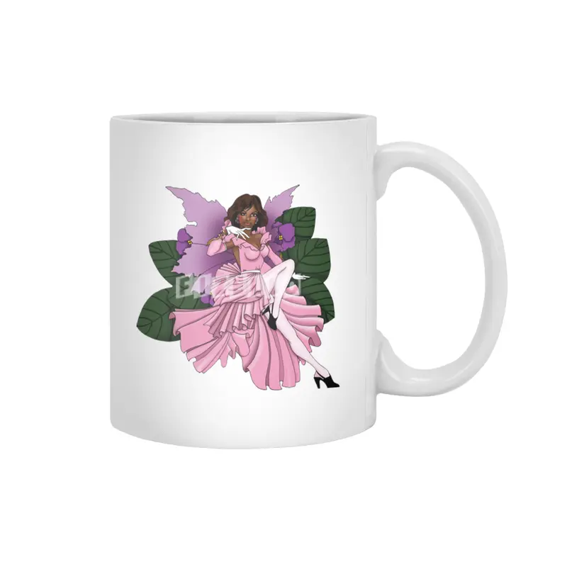 Violet Fairy Beyaz Kupa