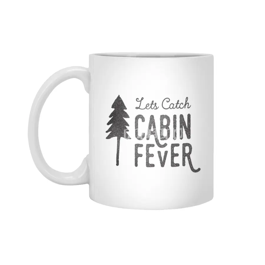 Cabin Fever Beyaz Kupa