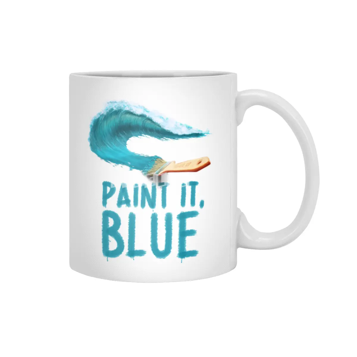 Paint It, Blue Beyaz Kupa