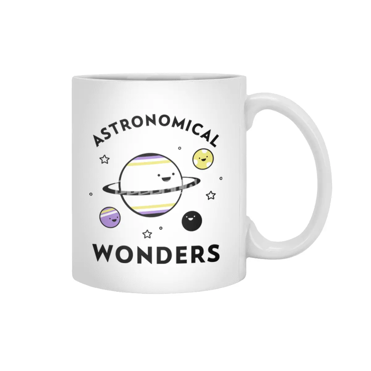 Astronomical Wonders Beyaz Kupa