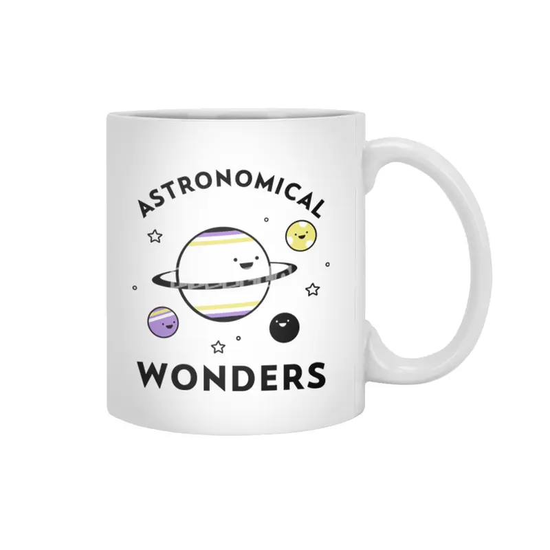 Astronomical Wonders Beyaz Kupa