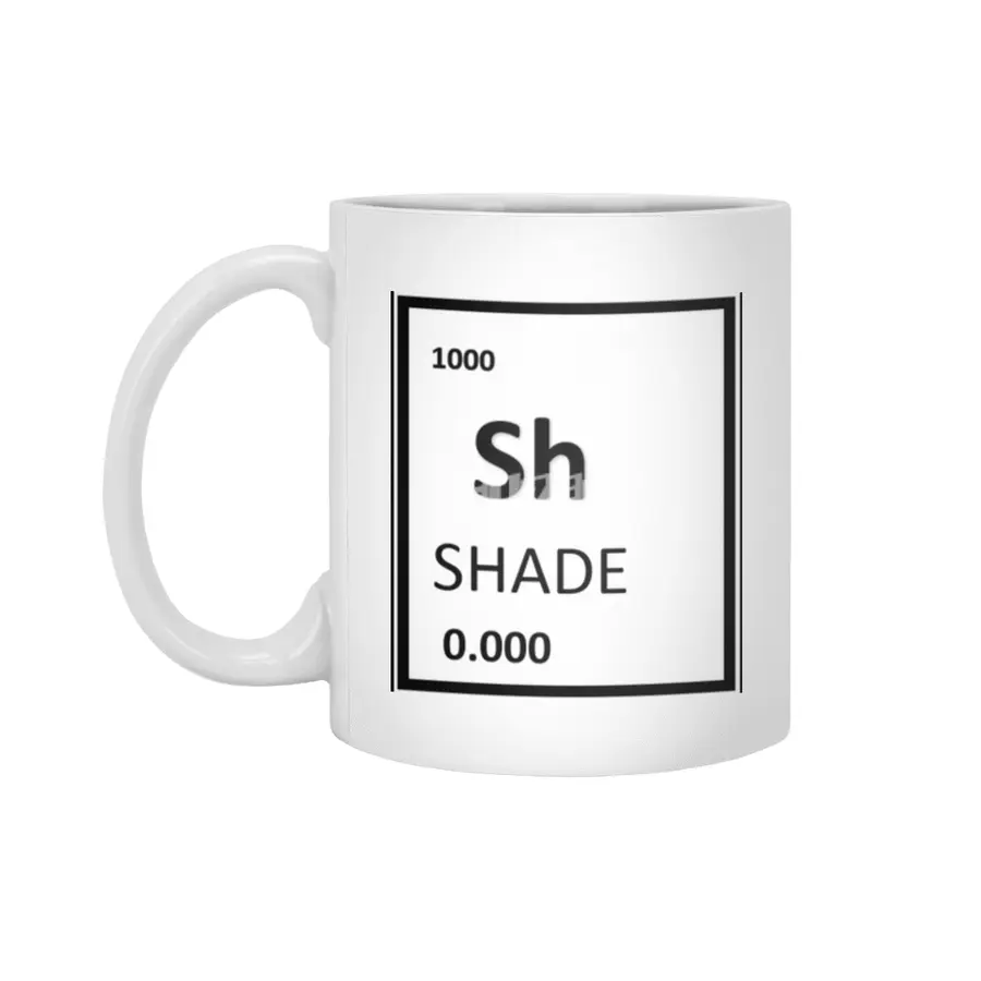Element of Shade Beyaz Kupa