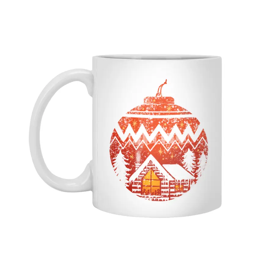 Christmas Home Beyaz Kupa