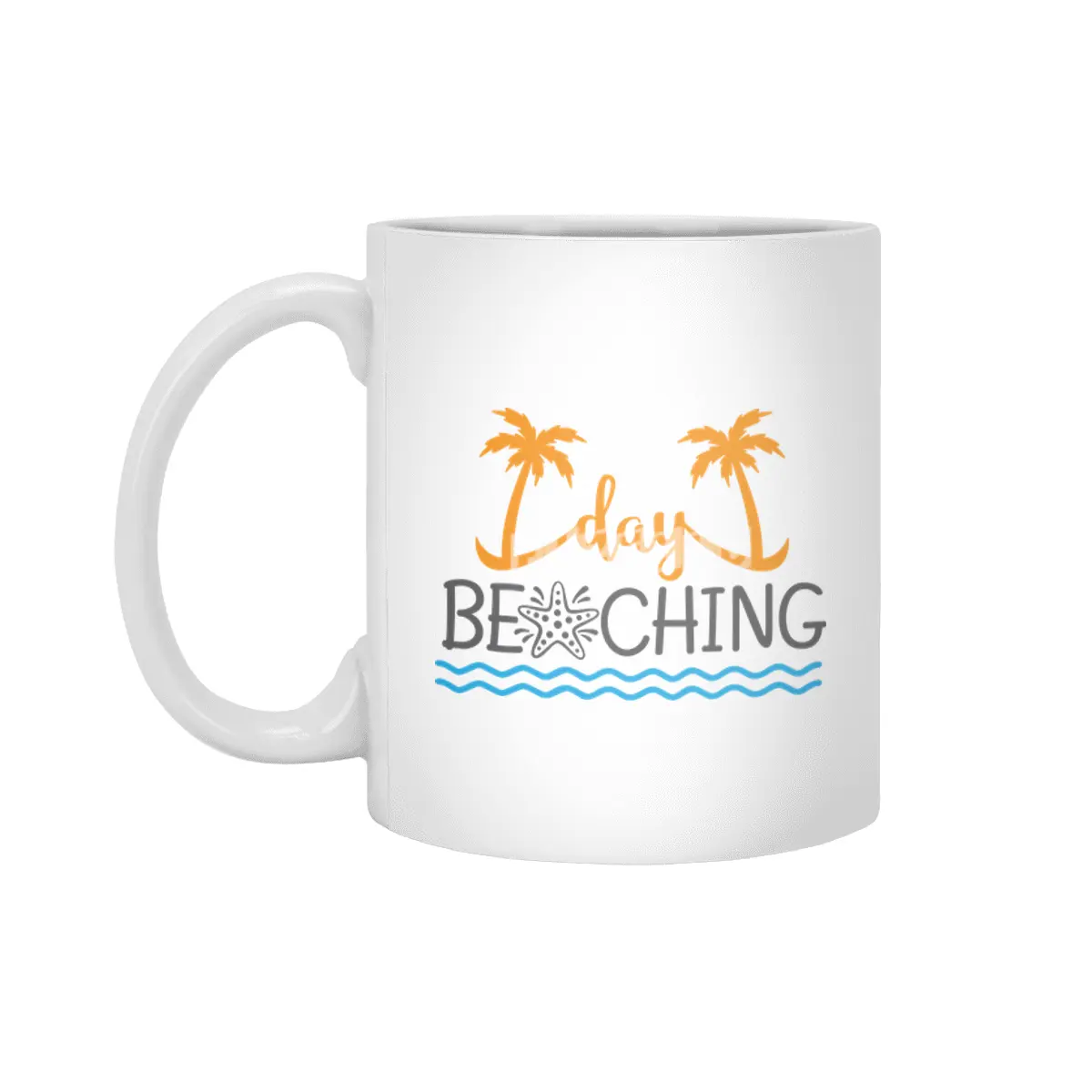 Day Beaching Beyaz Kupa