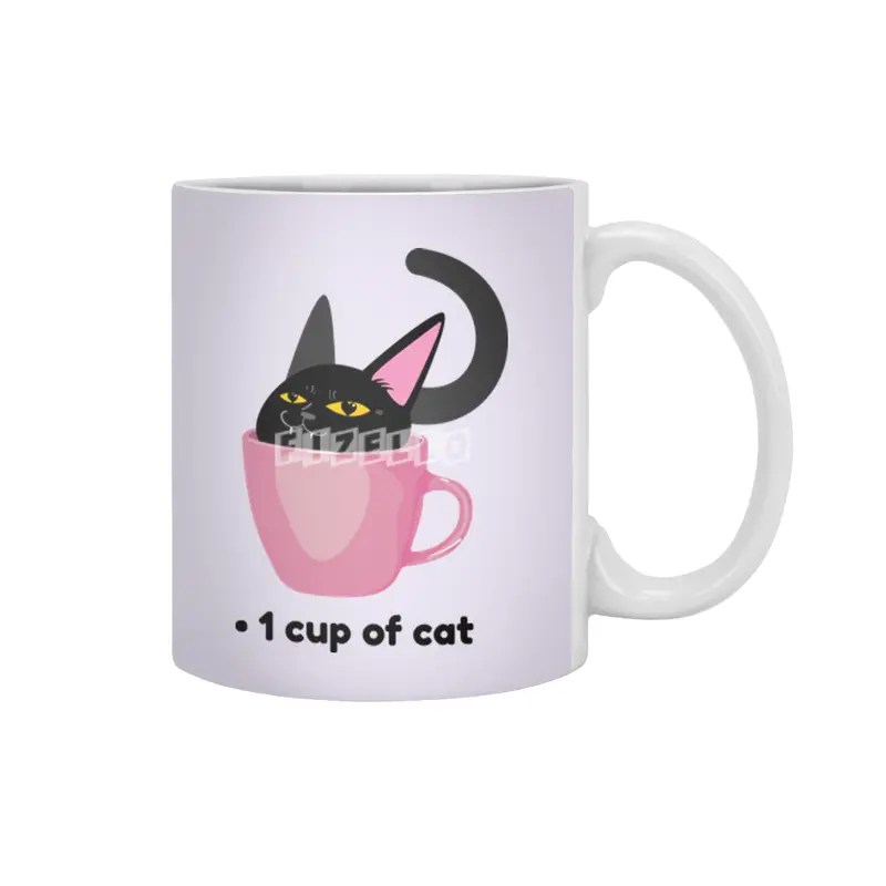 1 Cup Of Cat Beyaz Kupa