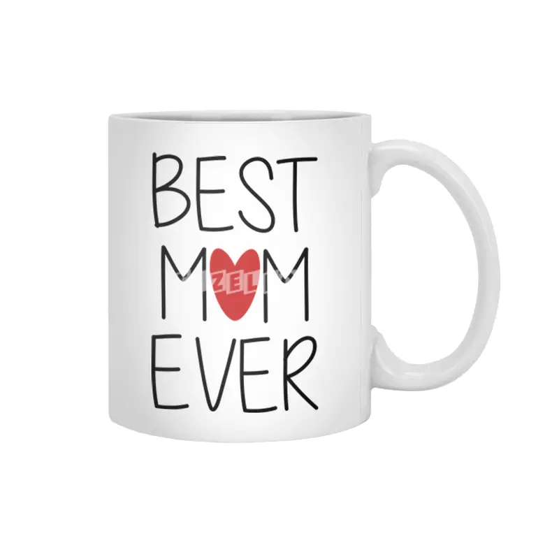 Best Mom Ever Beyaz Kupa