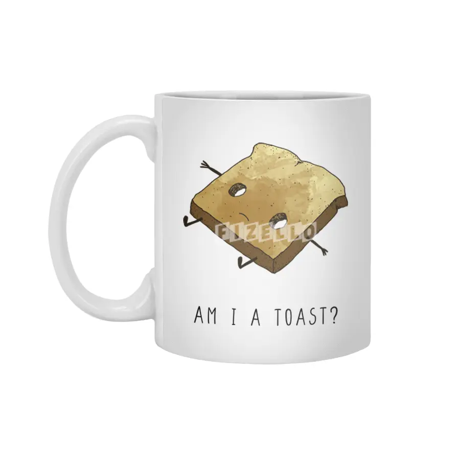 Am I a toast? Beyaz Kupa