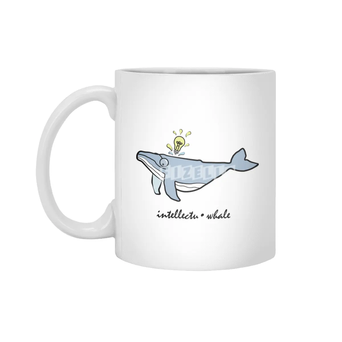 Intellectu-whale Beyaz Kupa