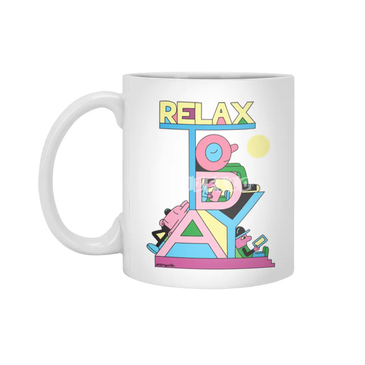Relax Today Beyaz Kupa
