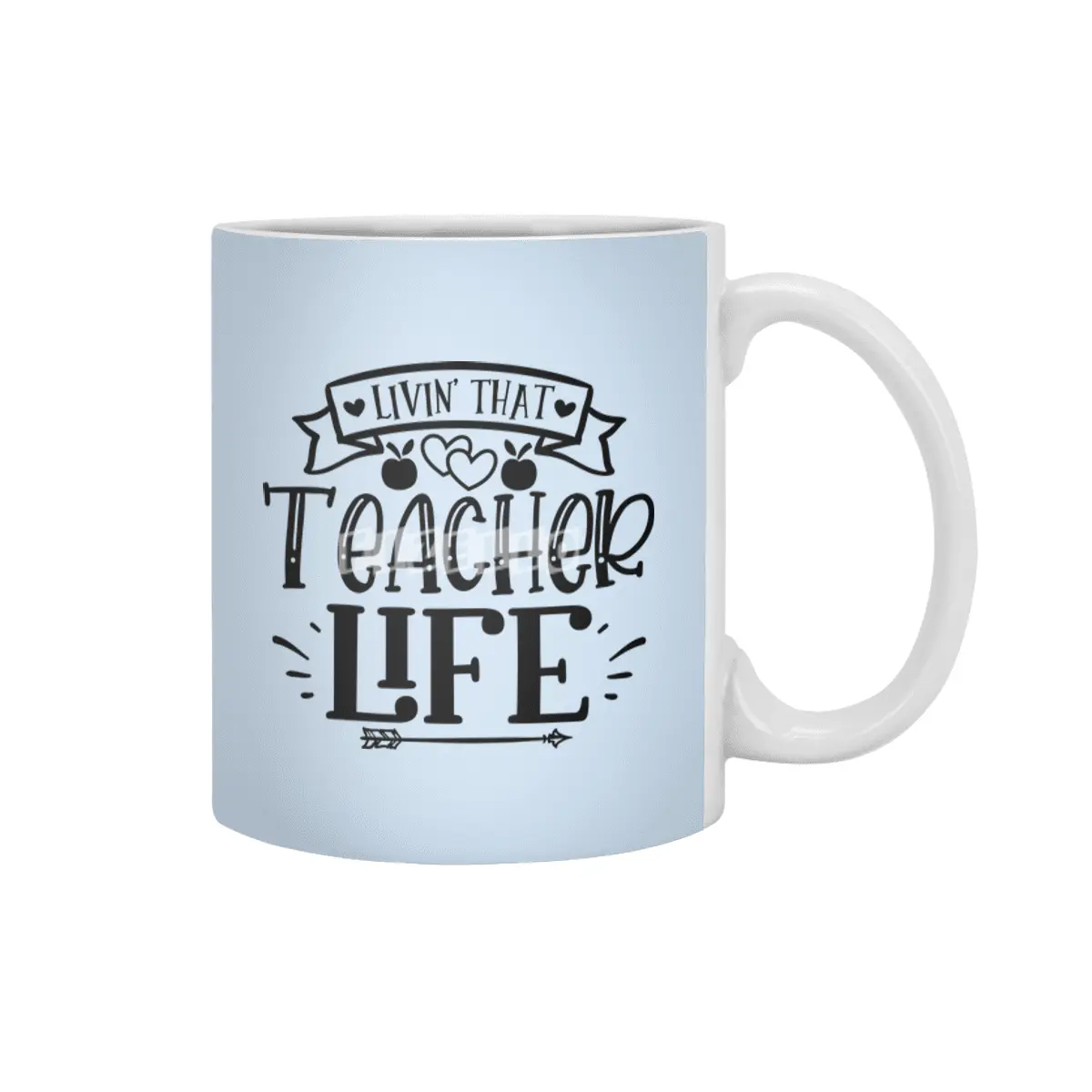 Living That Teacher Day Beyaz Kupa