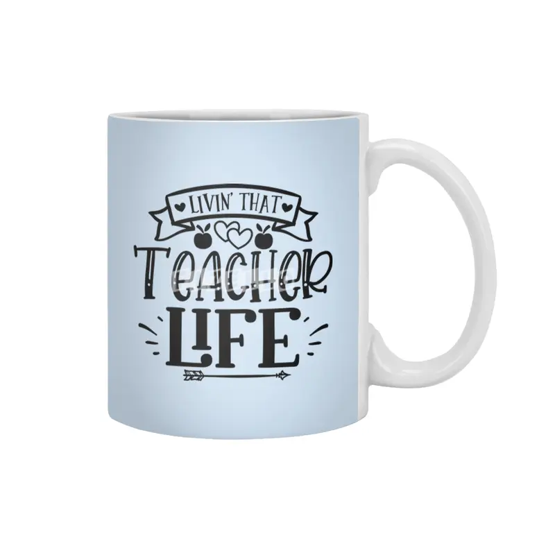 Living That Teacher Day Beyaz Kupa