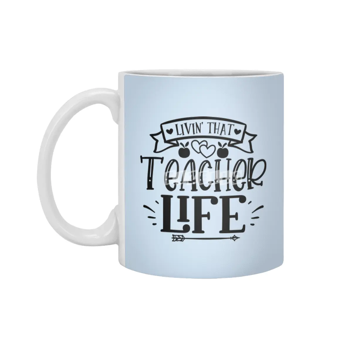 Living That Teacher Day Beyaz Kupa