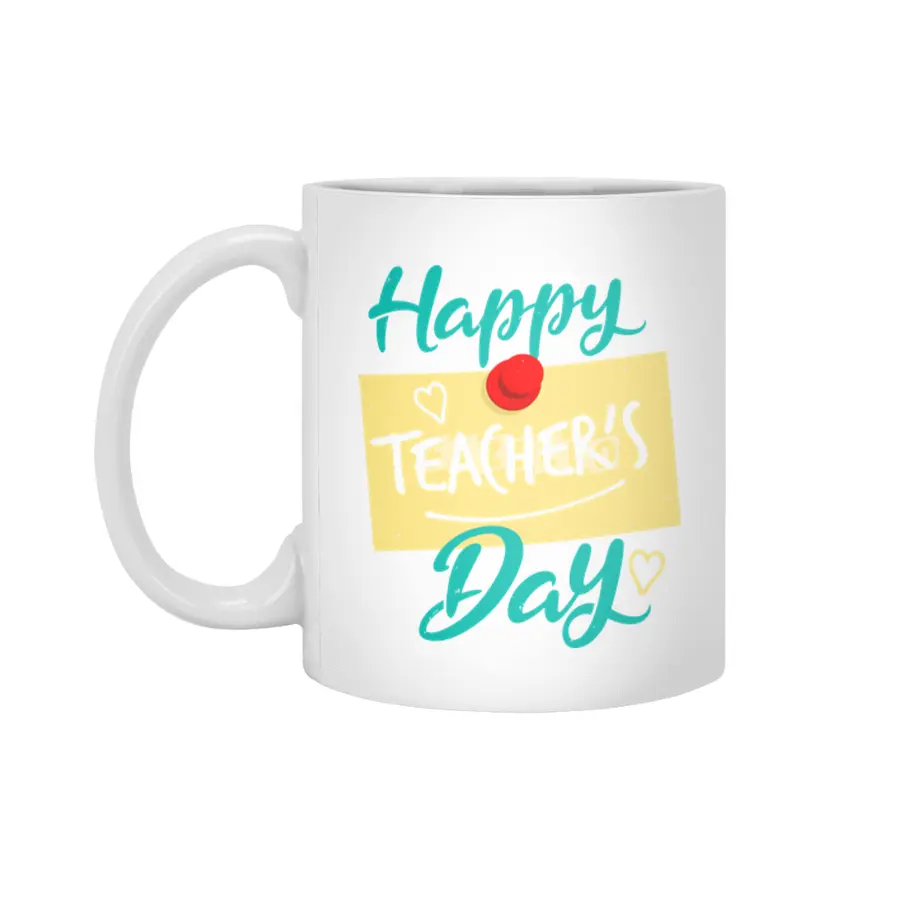 Happy Teacher's Day Beyaz Kupa