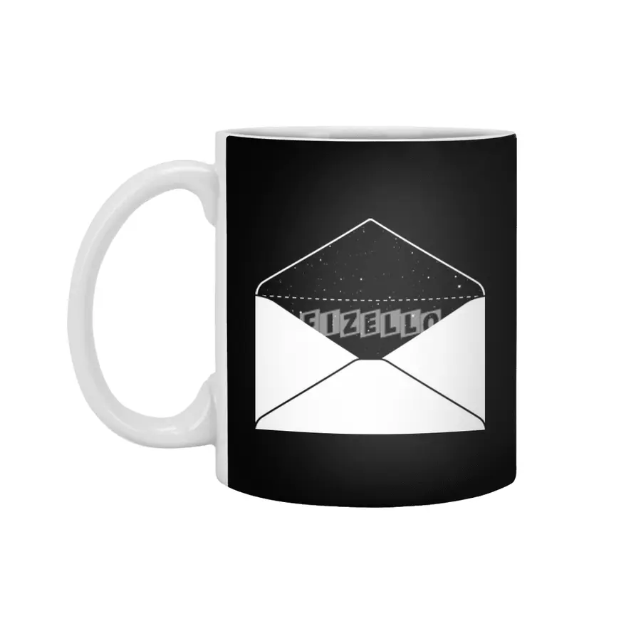 Space Mail Beyaz Kupa